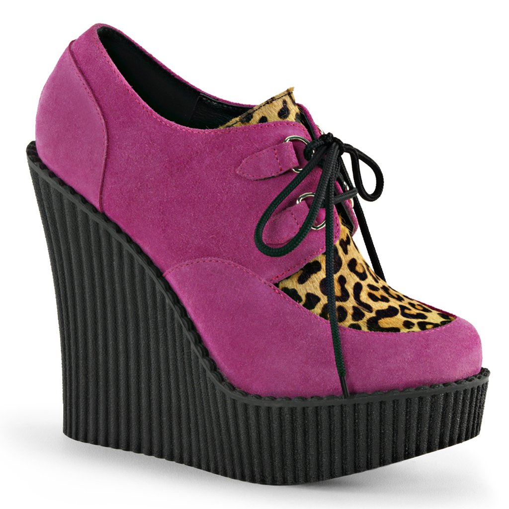 Creepers Demonia Creeper 304 Damske - Ruzove | SK-465221